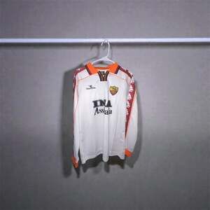 ROMA 1998/99 (LONG SLEEVE) AWAY SHIRT – Retro Soccer